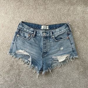Free People women’s We The Free denim shorts size 25